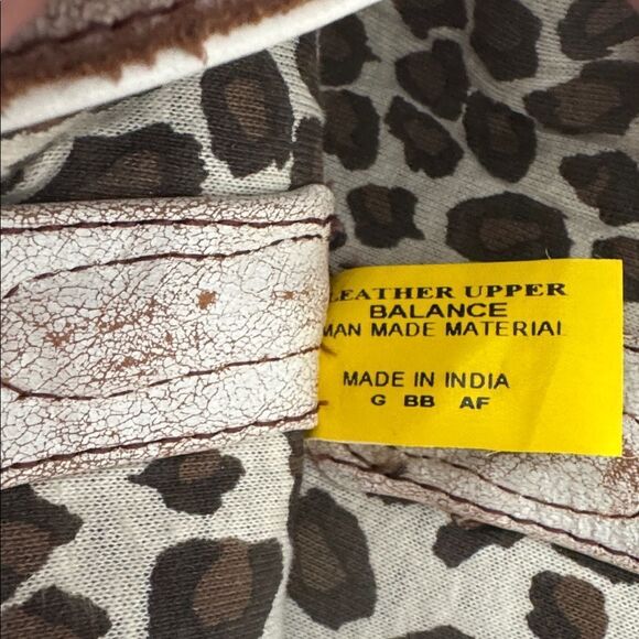 Dan Post Youth Cream and Brown Leather Western Boots Pull On Children’s Size 2 D - Picture 9 of 12